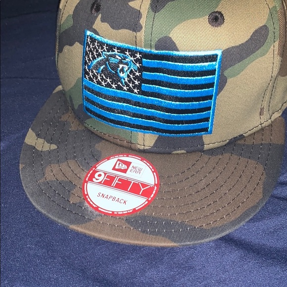 9FIFTY Camp Panthers Flat Bill Hat - Picture 2 of 4